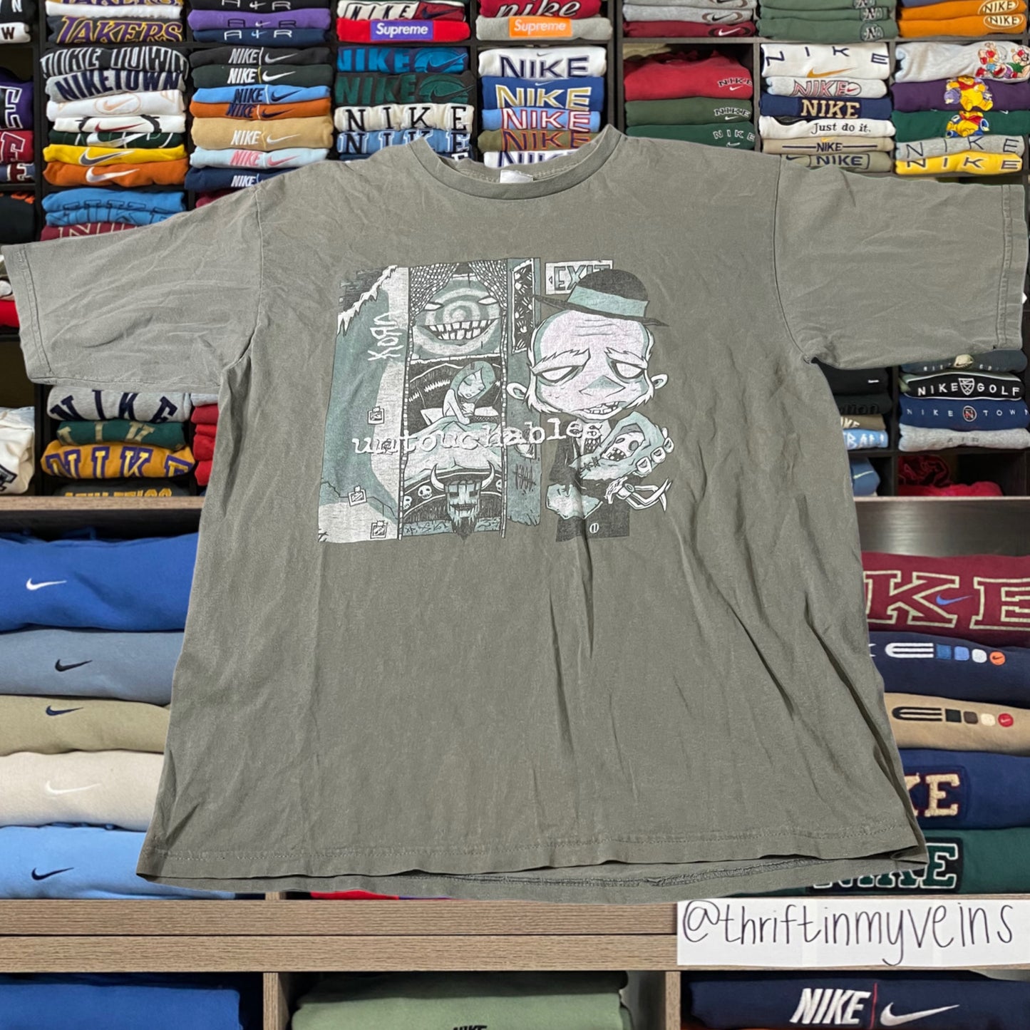 2002 Korn band tee tour shirt ( xlarge )