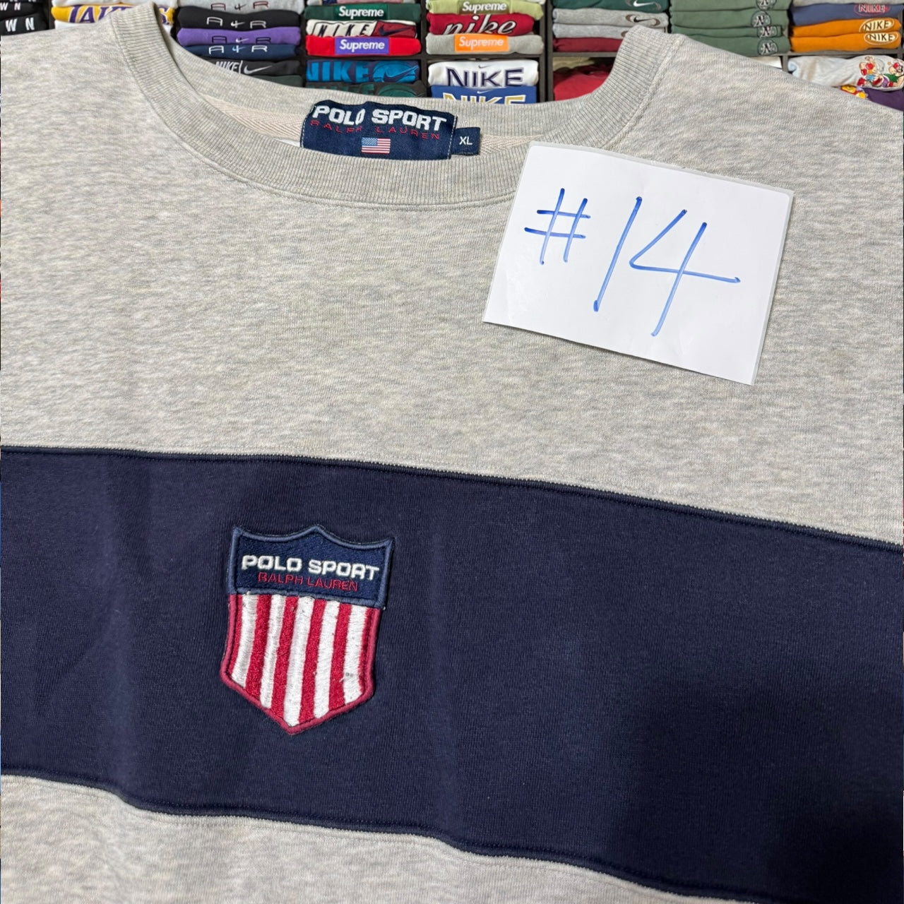 90s polo sport ralph lauren sweater (xlarge)