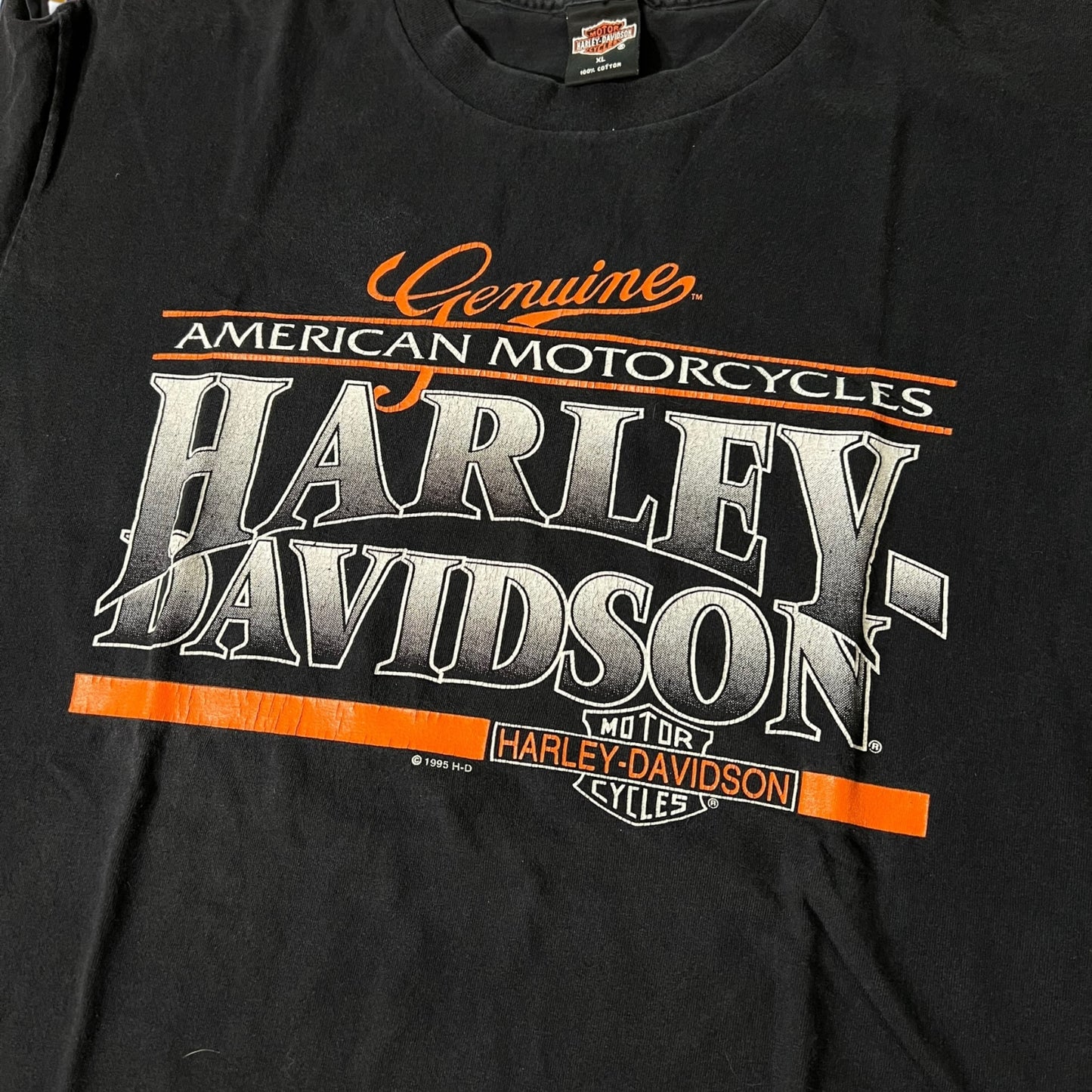 90s Harley Davidson biker shirt