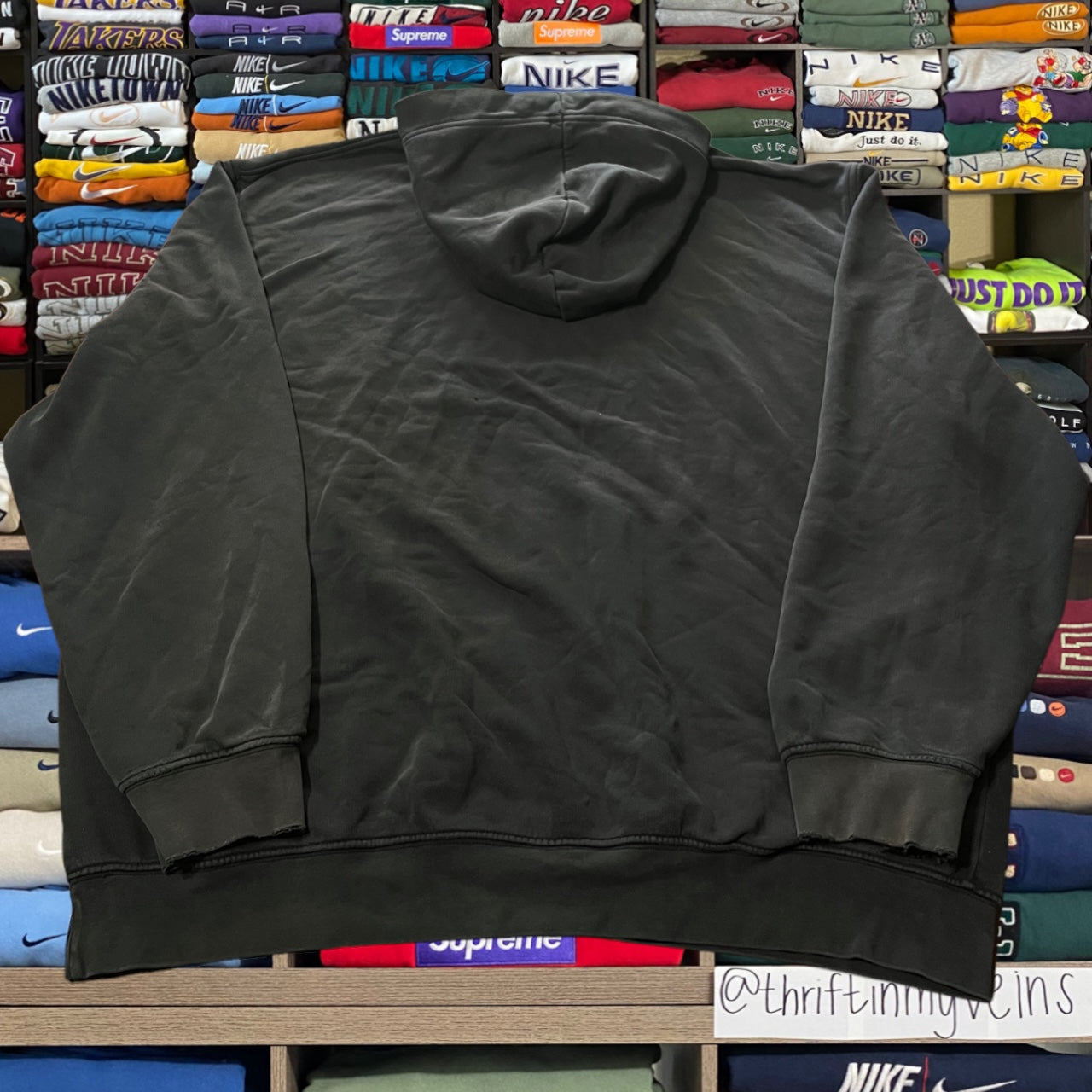 Y2K Nike spelled out logo hoodie