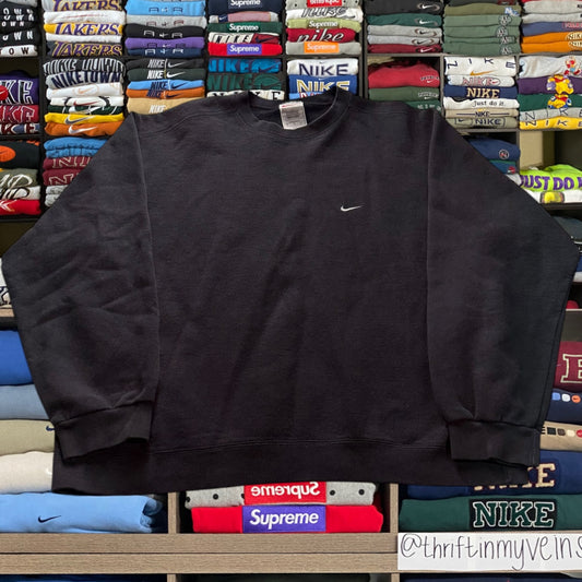 90s black nike sweater (Xlarge)