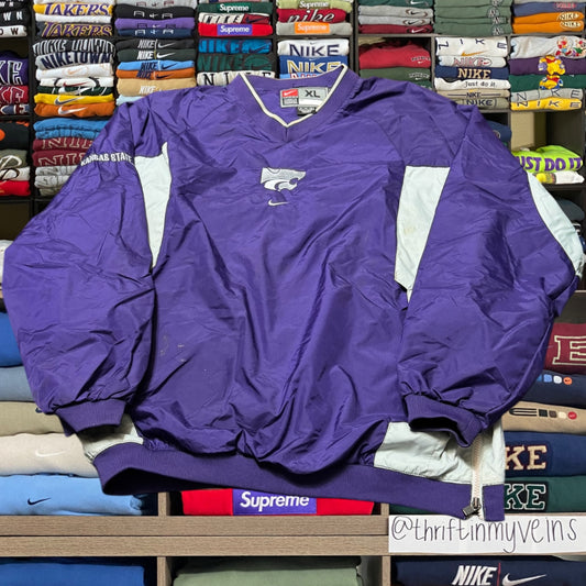 y2k kansas city x nike pull over (xlarge)