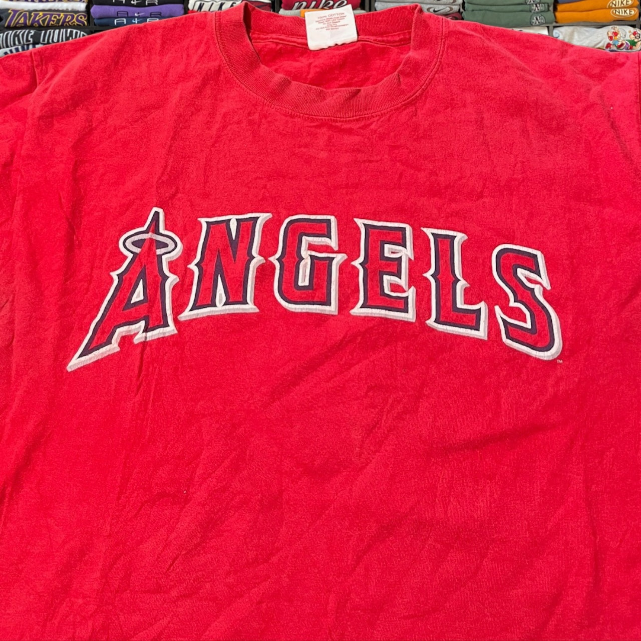 Y2K Los Angeles angels mlb baseball shirt