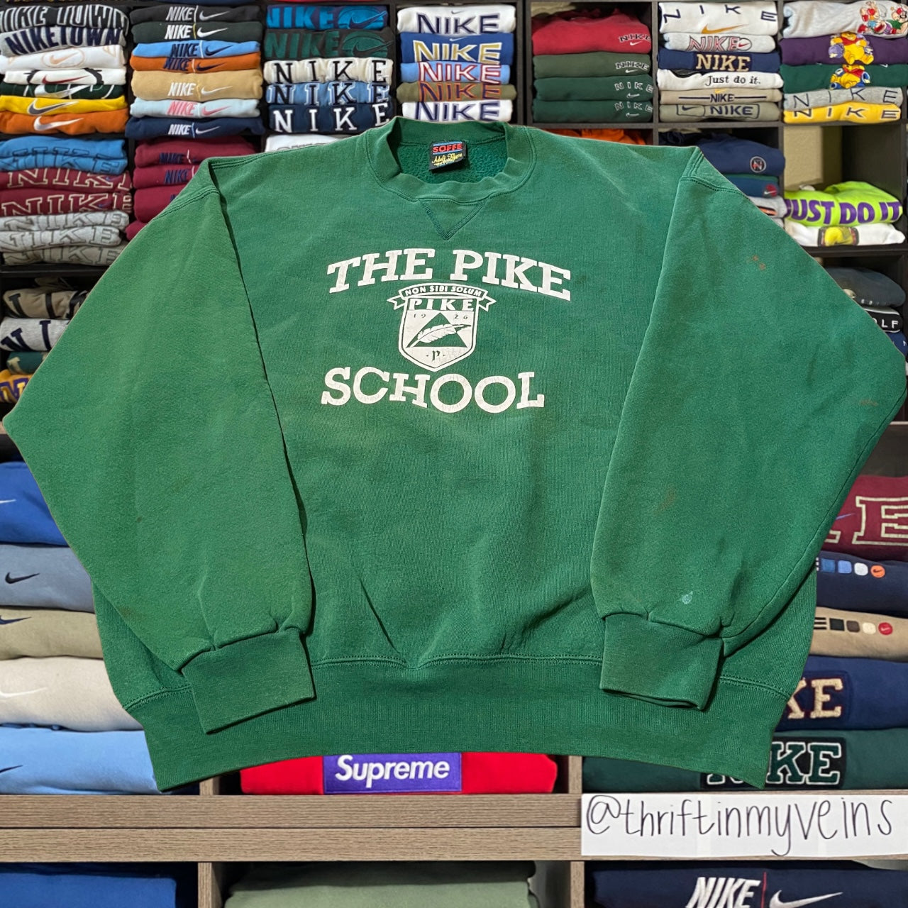 90s the pike school sweater