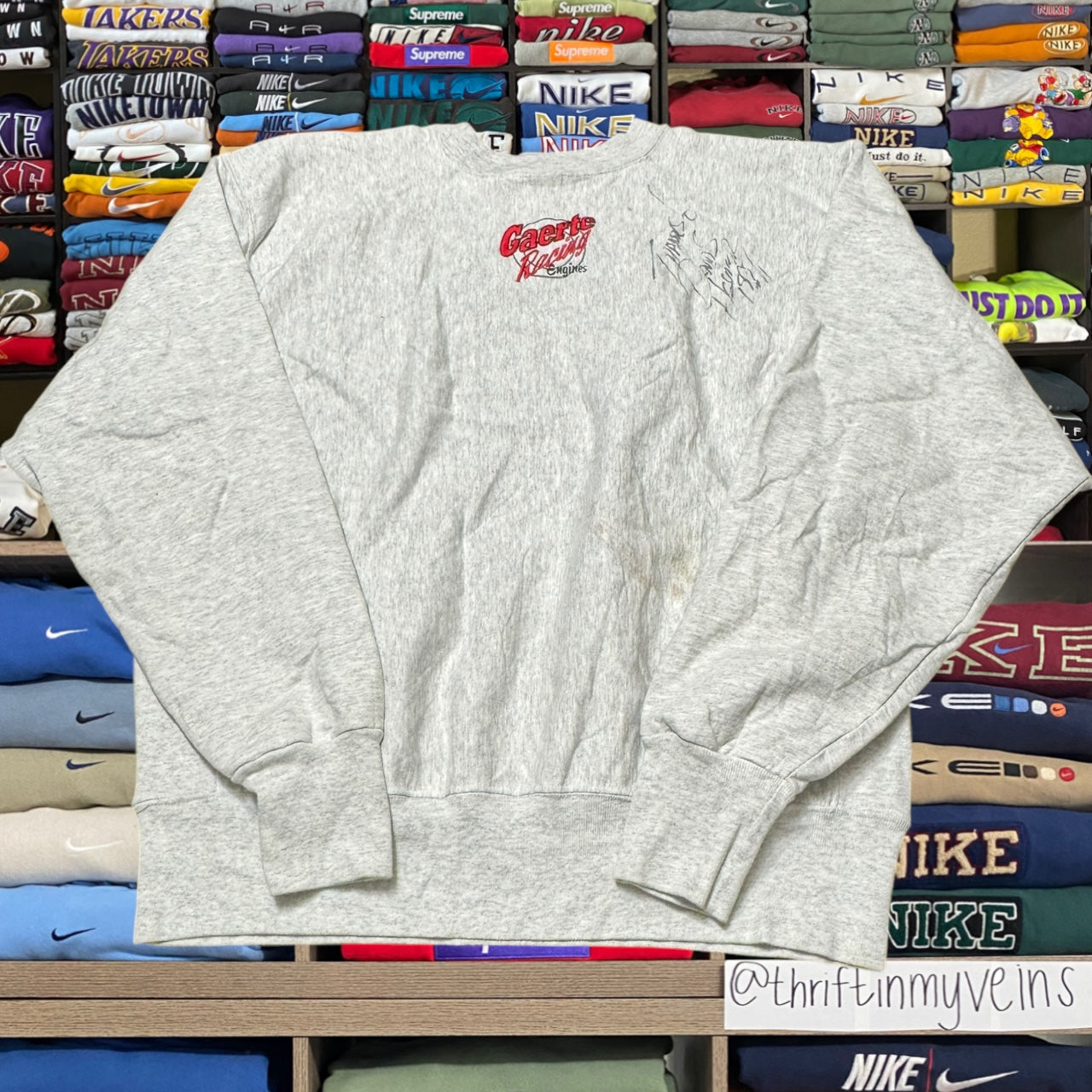 90s car racing sweater (xxlarge)