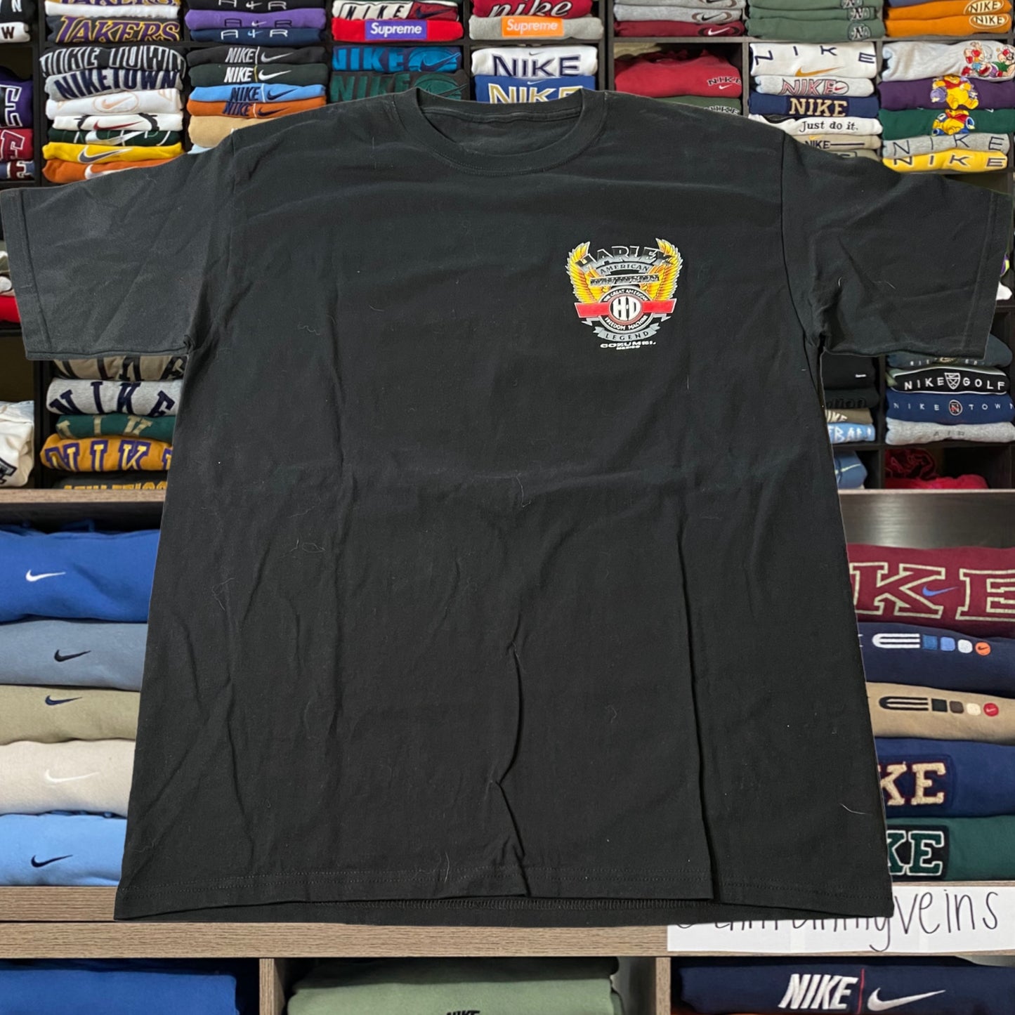 90s Harley Davidson biker shirt
