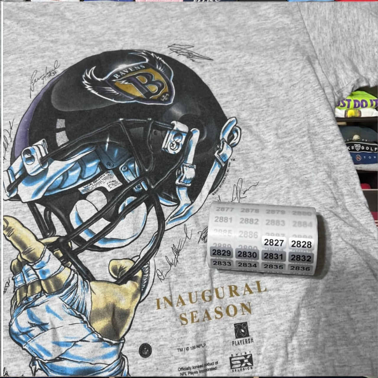 90s Baltimore ravens nfl football shirt