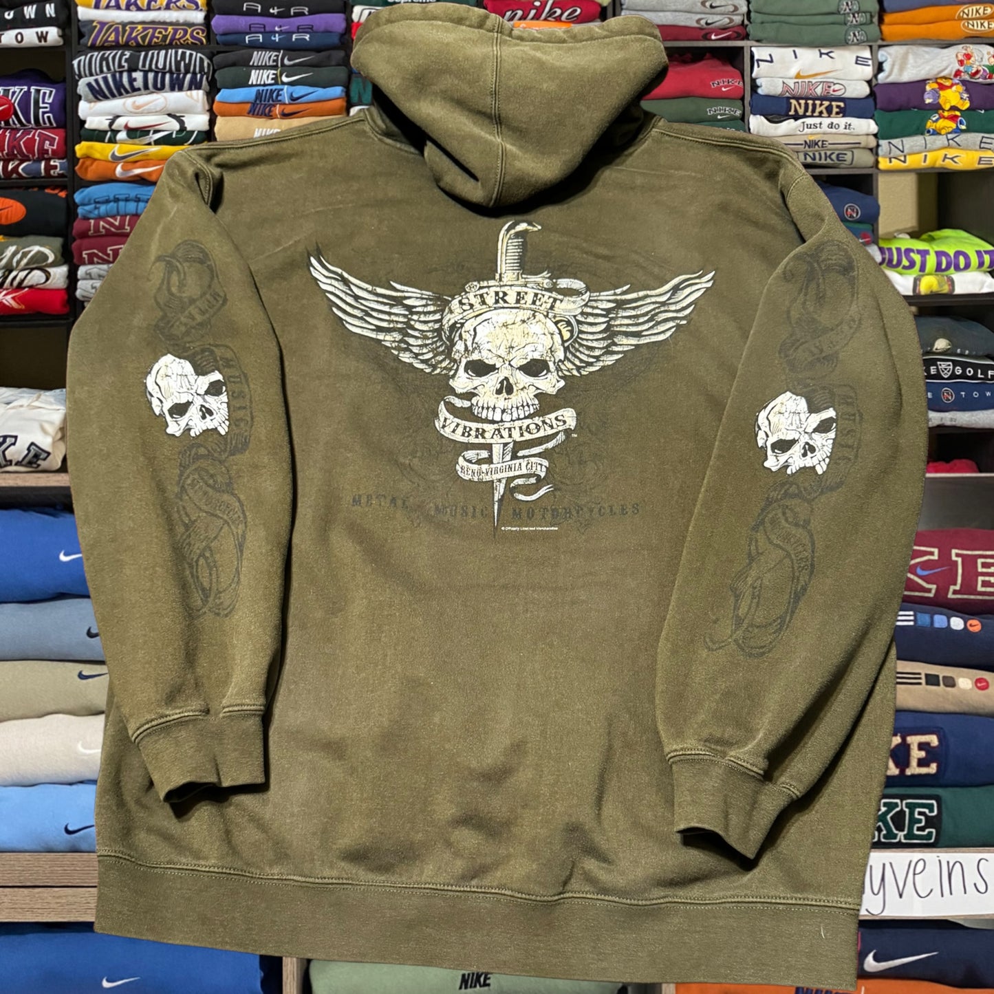 Y2k skeleton skull skater (xlarge)