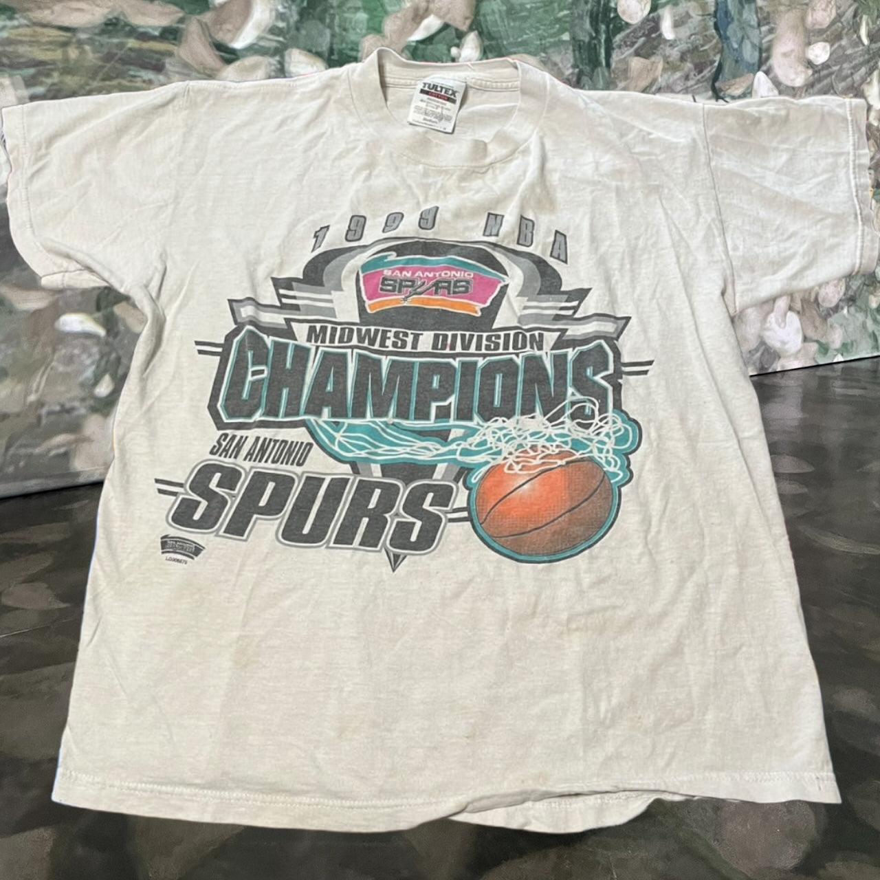 90s San Antonio spurs basketball shirt