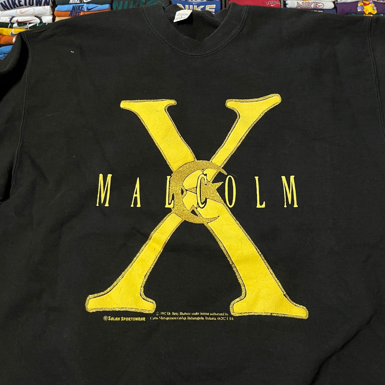 90s Malcom x sweater