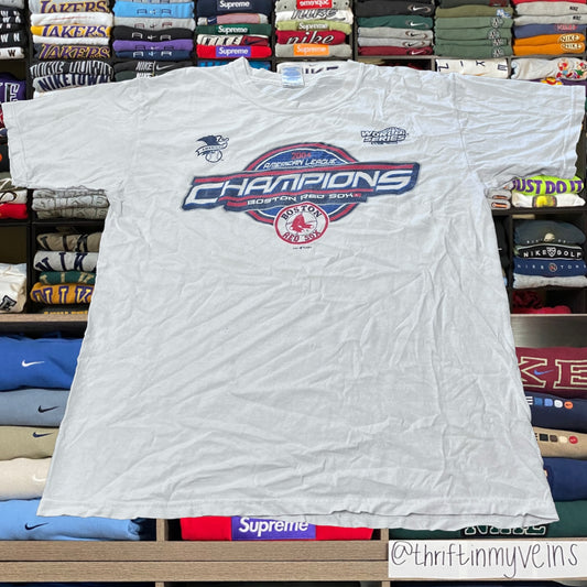Vintage 2004 boston red sox mlb baseball shirt