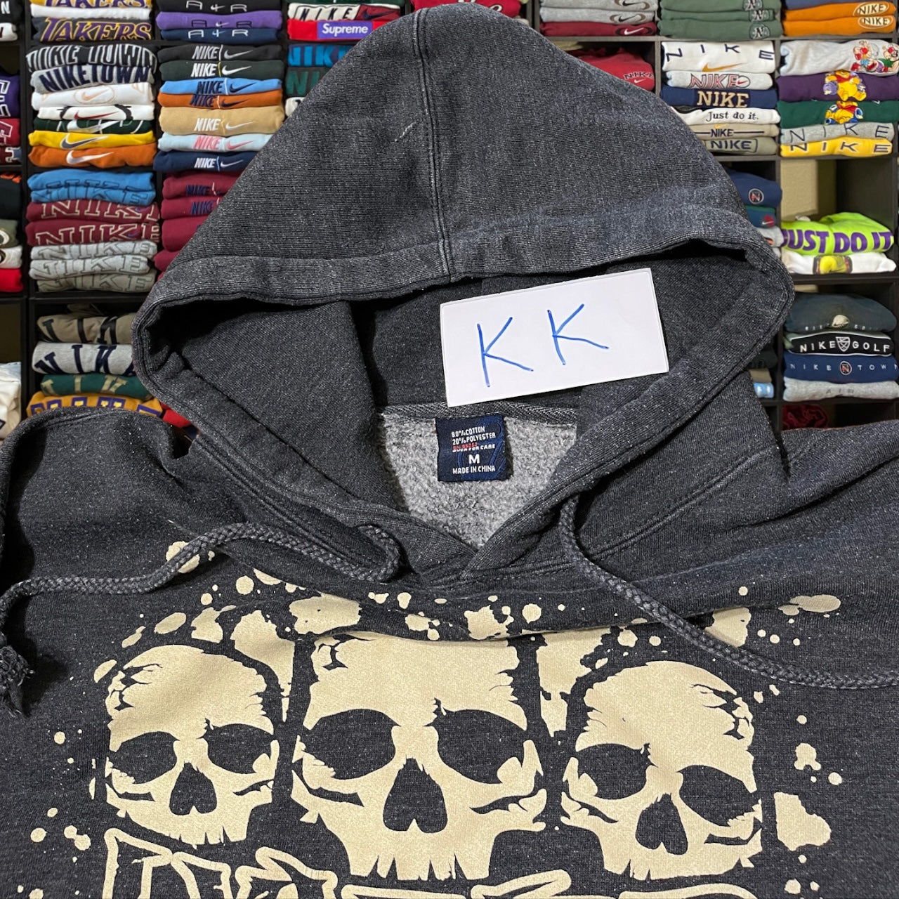 Lynyrd skynyrd skeleton skull hoodie