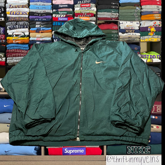 vintage 90s nike puffer jacket