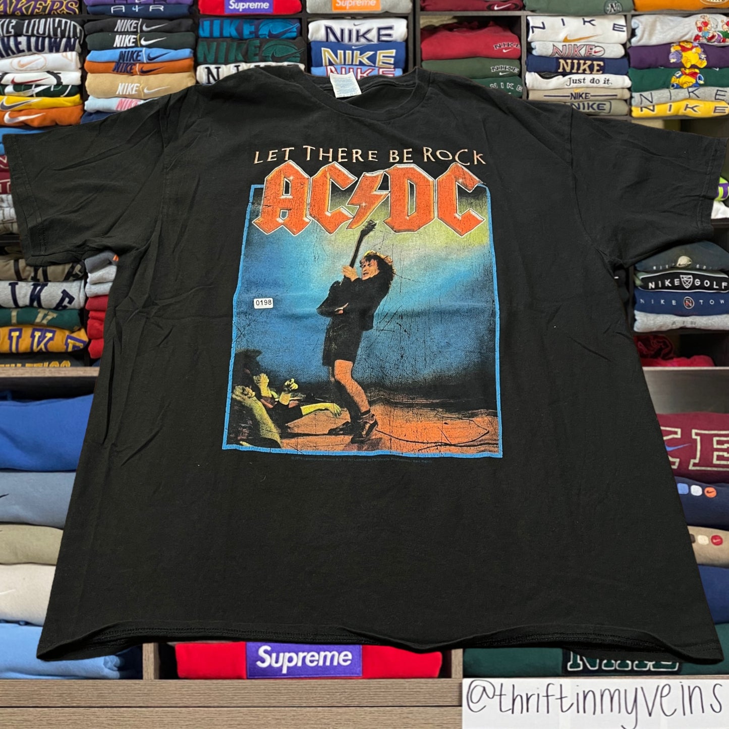 Ac dc music shirt