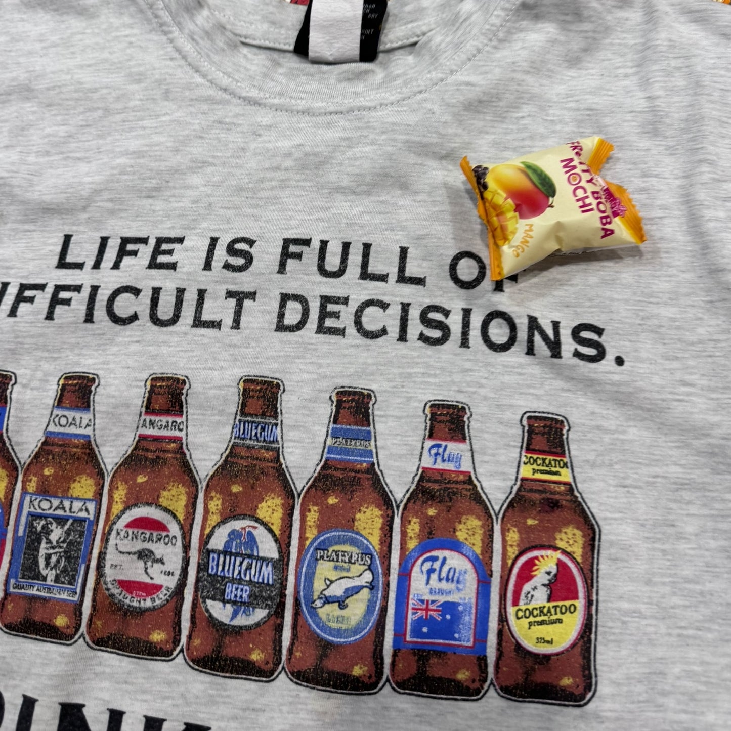 90s beer graphic shirt