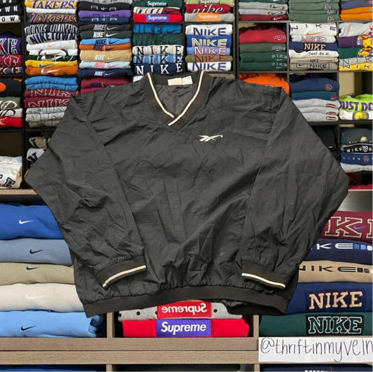90s Reebok windbreaker pull over