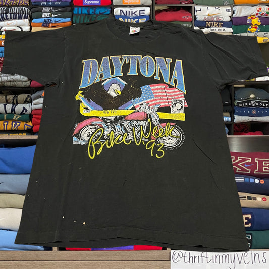 1993 Daytona biker motorcycle shirt. ( medium )