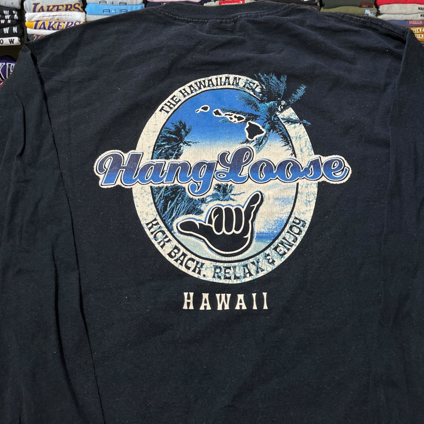 Y2K Hang loose Hawaii shirt