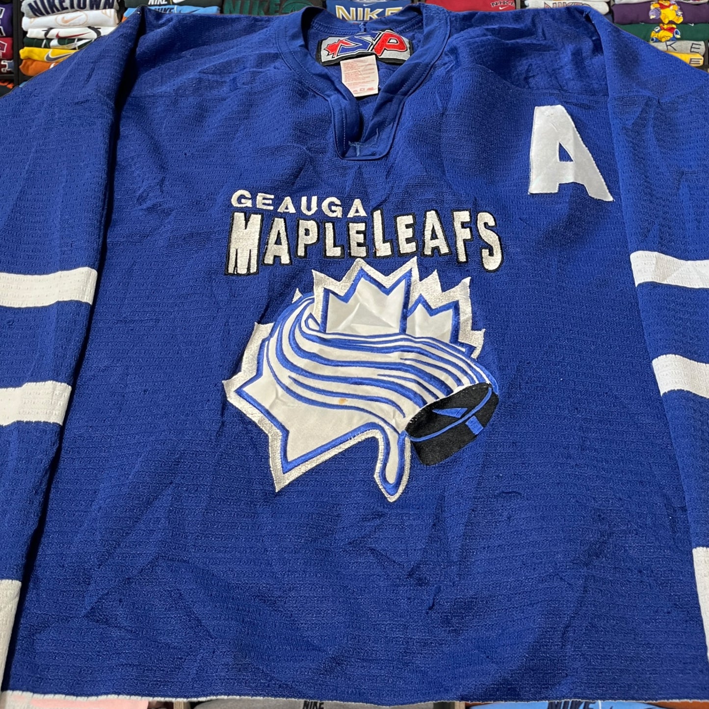 90s geauga maple leafs hockey jersey