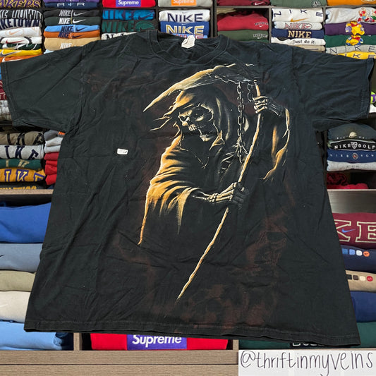 Y2K grim reaper shirt