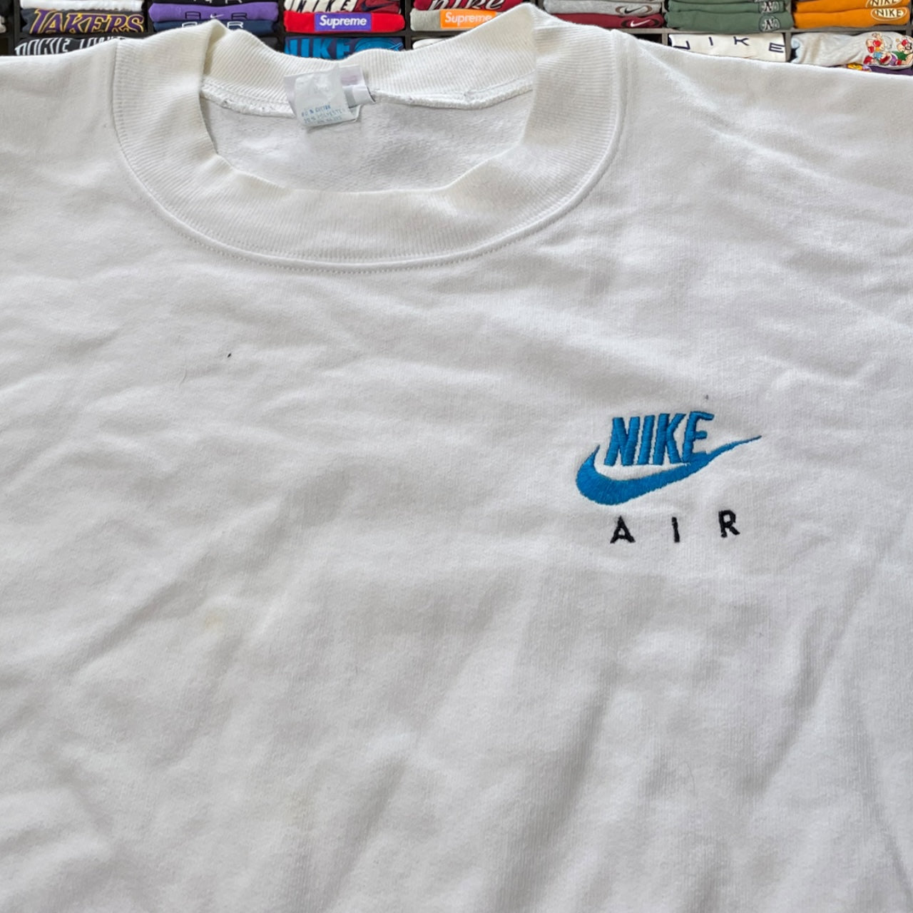 90s Rare white Nike air sweaters