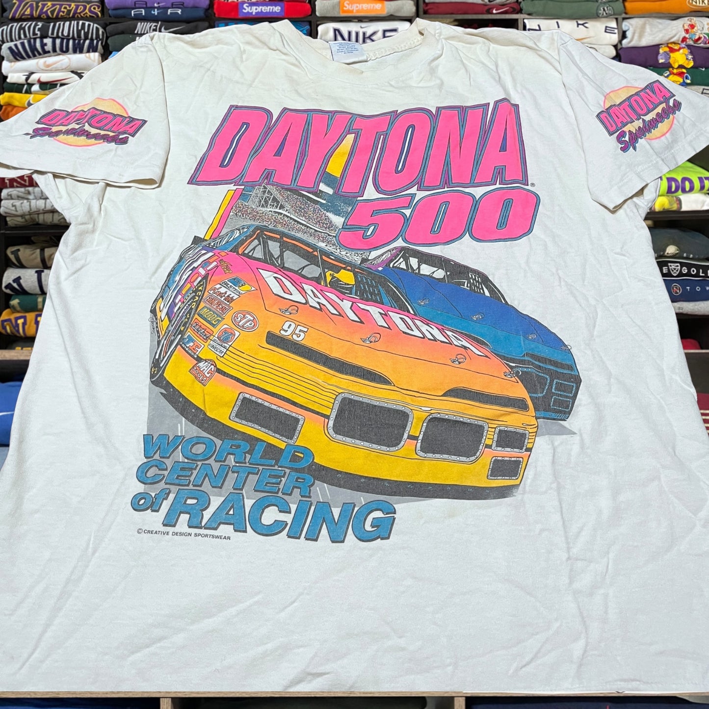 vintage 90s daytona 500 nascar shirtshirt