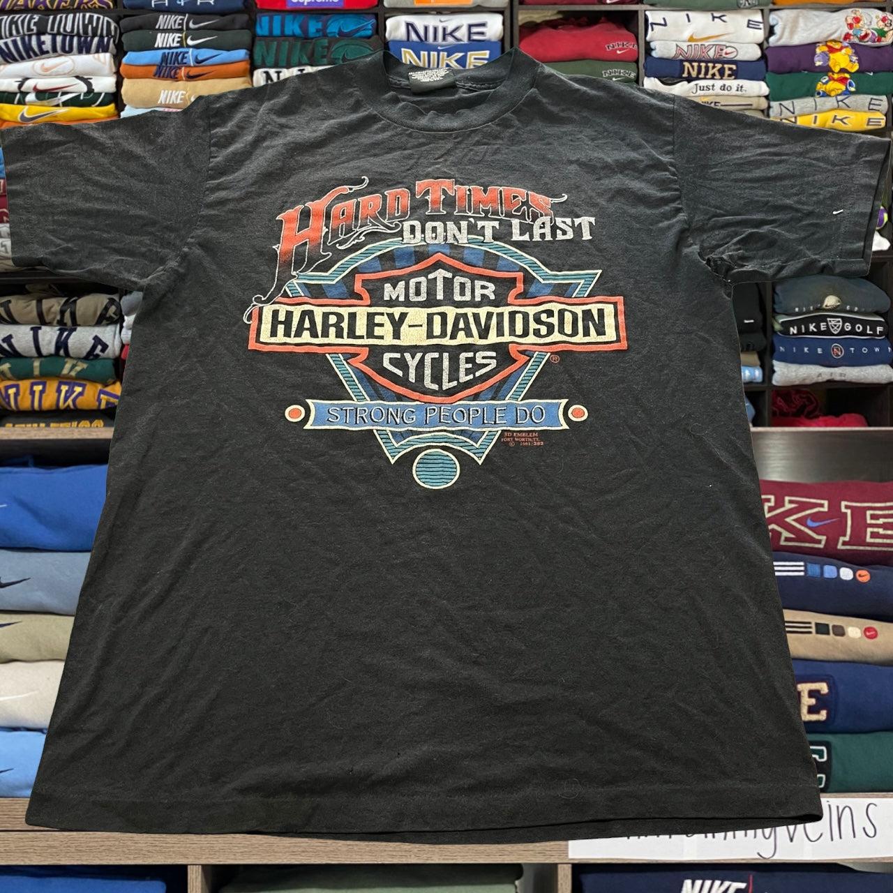 Vintage 1991 Harley Davidson biker motorcycle shirt
