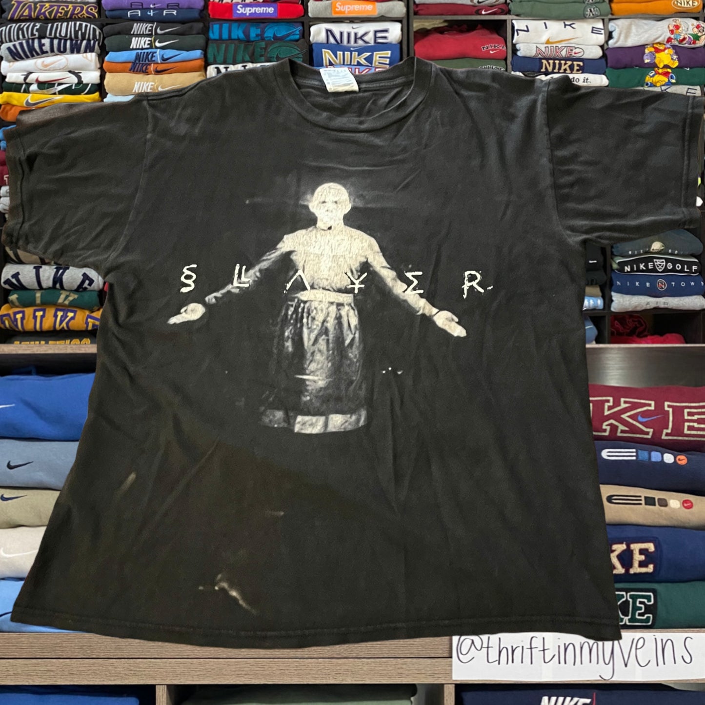 90s slayer band tee