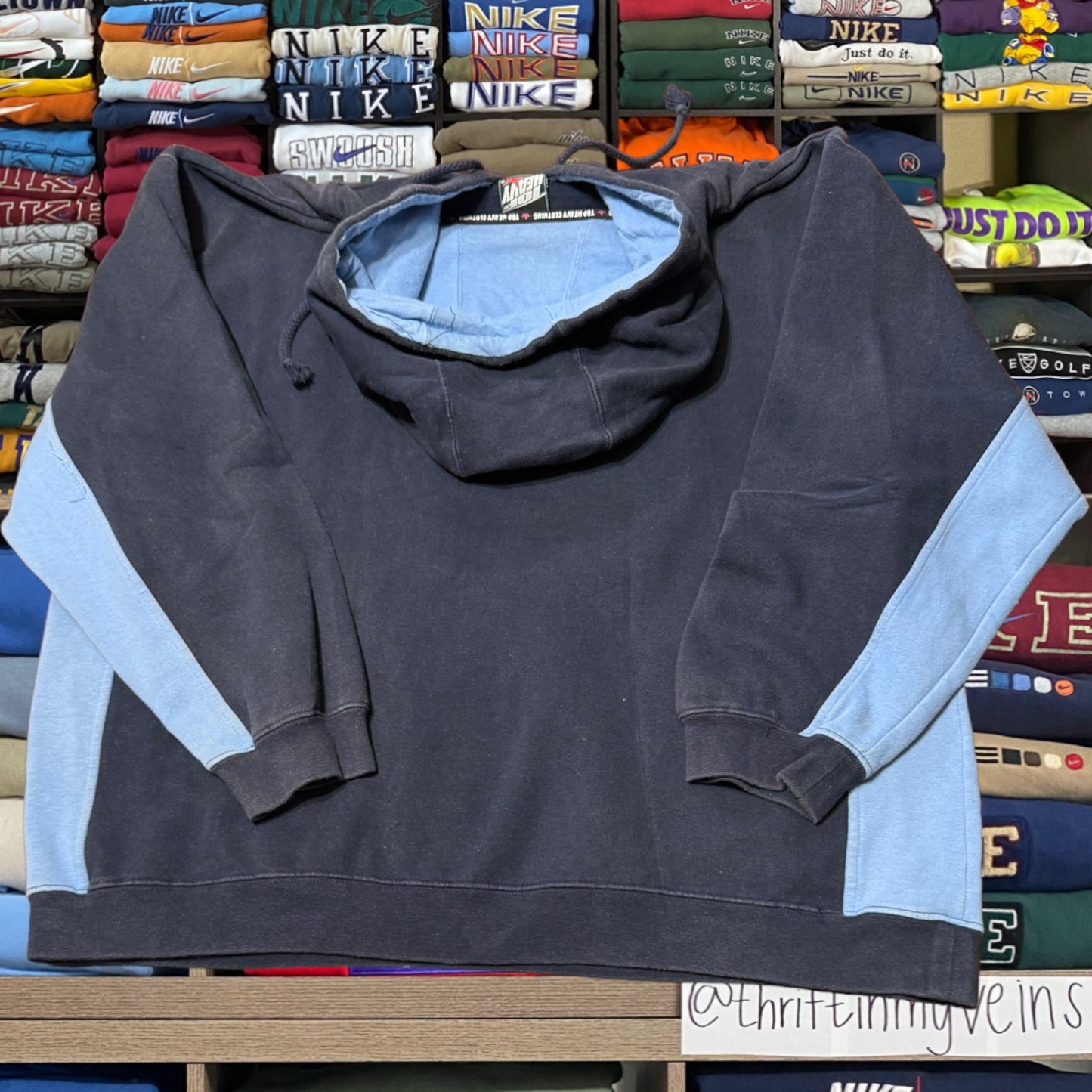 Y2K skater hoodie top heavy