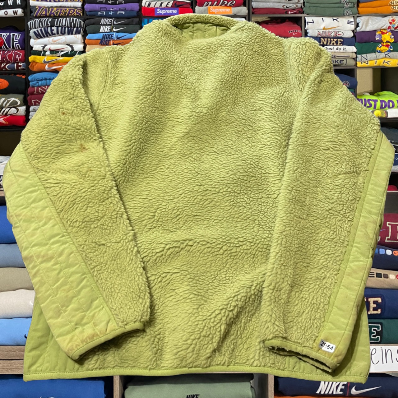 Honey dew Patagonia fleece jacket
