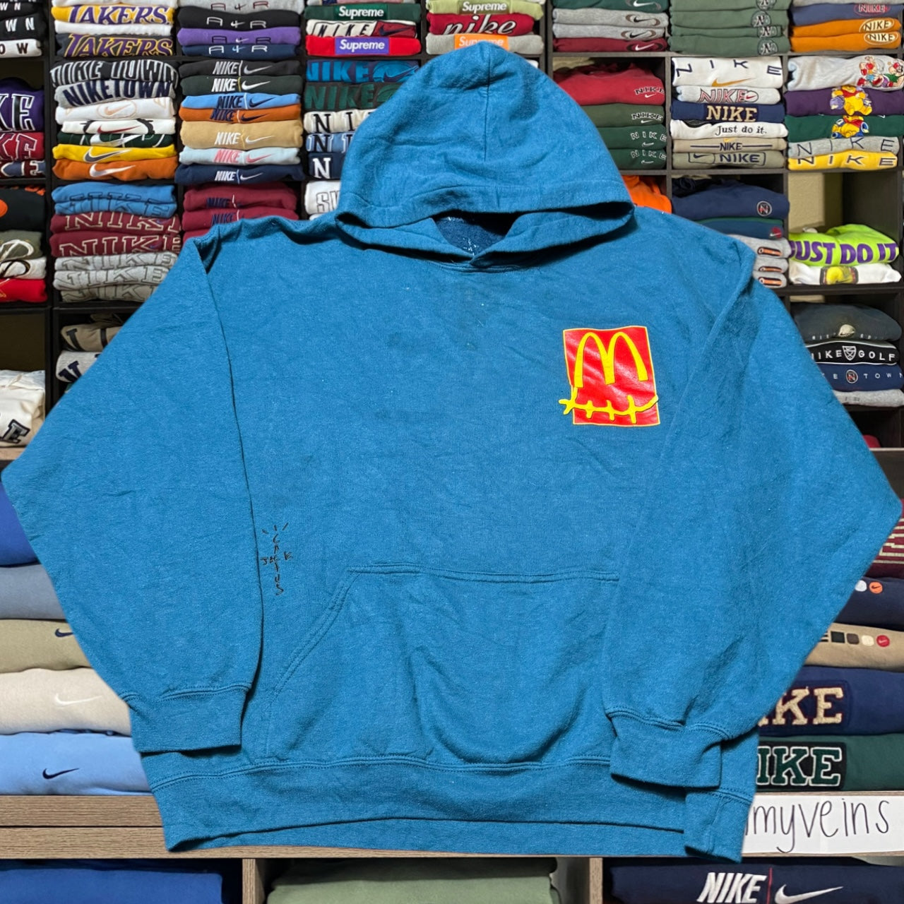 Cactus jack travis scott mcdonald hoodie (Large)