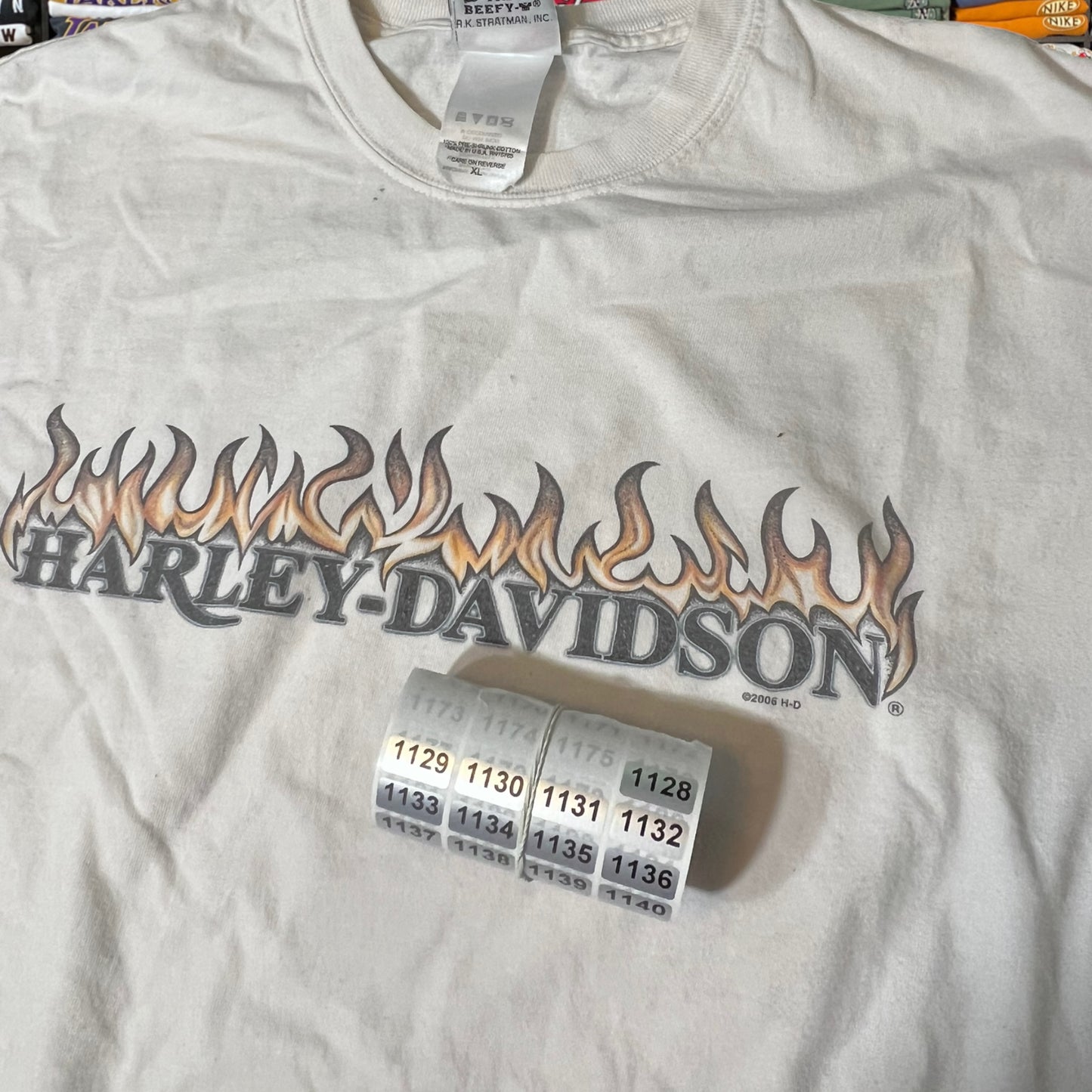 Y2K Harley Davidson biker motorcycle shirt