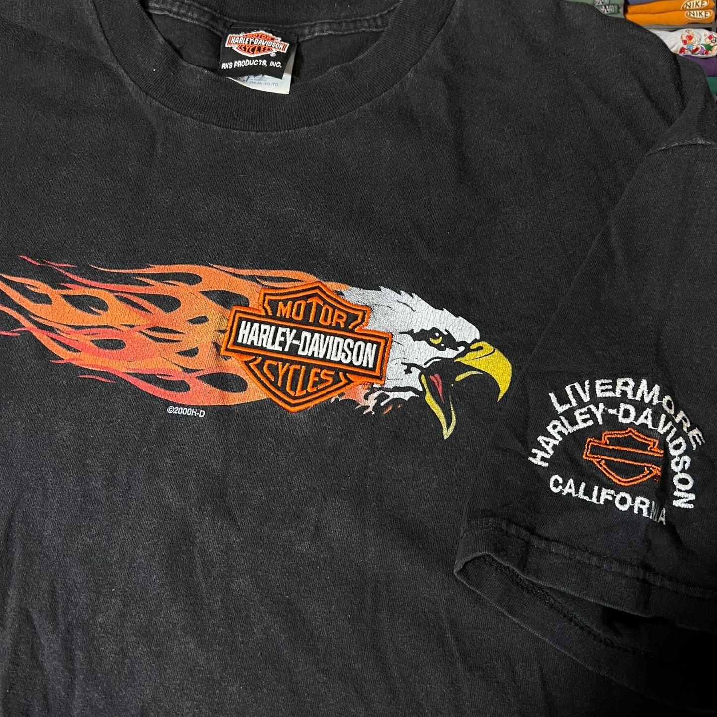 2000 Harley biker shirt ( xxlarge )