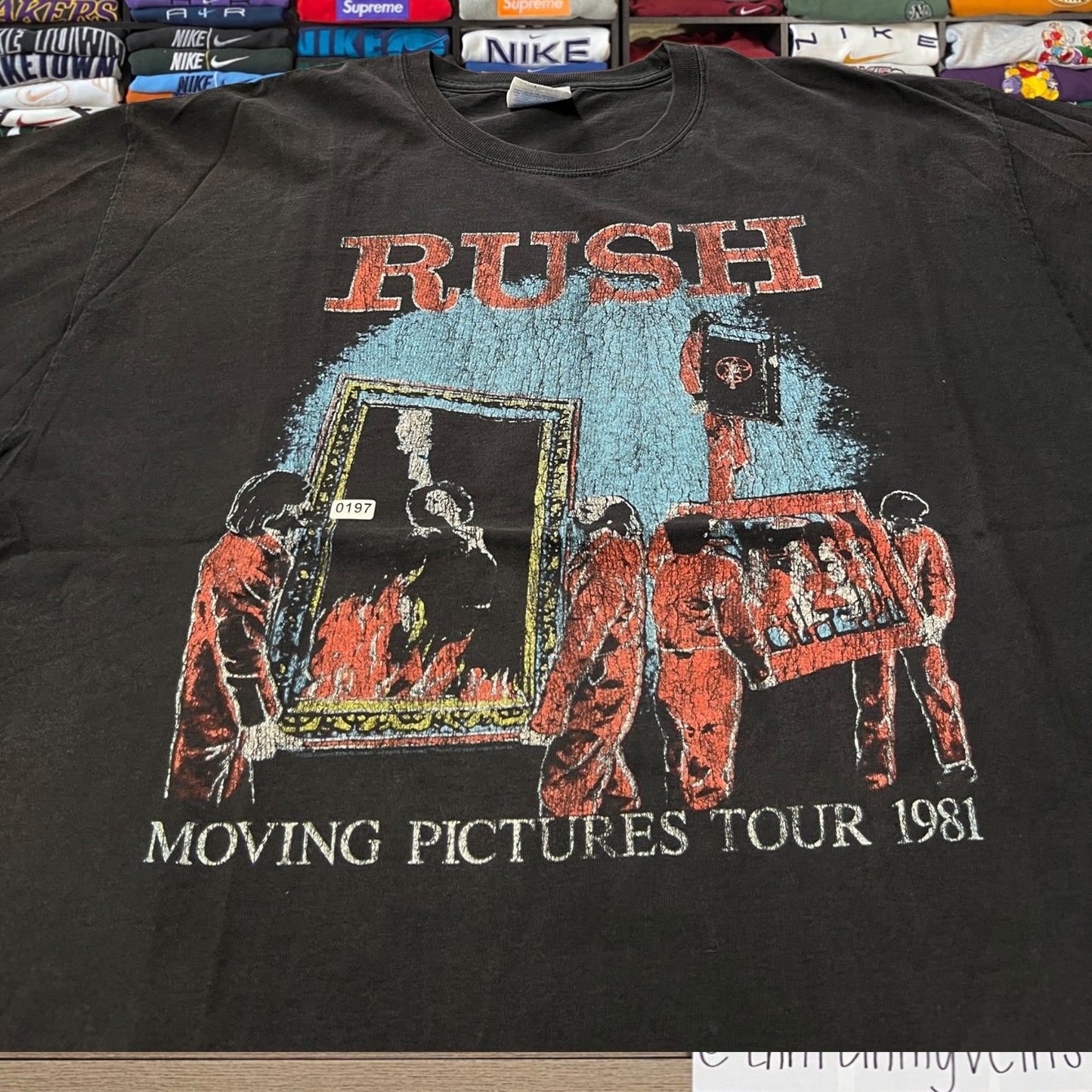 Y2k Rush band tee