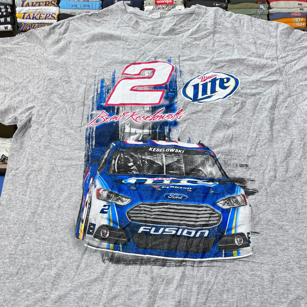 Vintage Y2K 2004 nascar graphic shirt