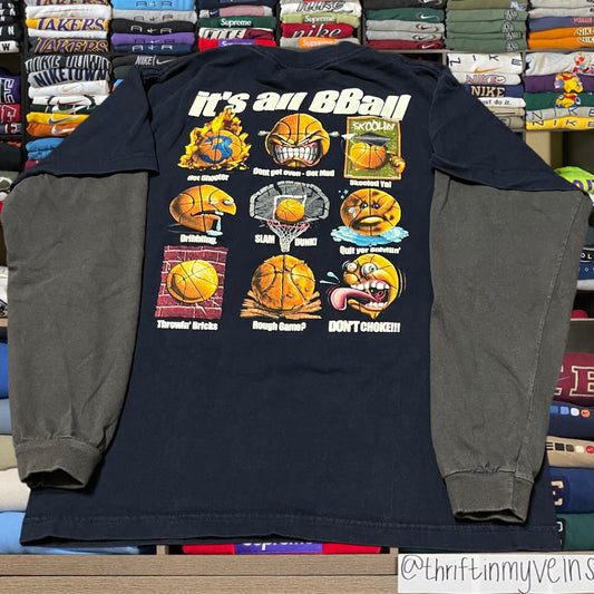 90s basketball skater shirt