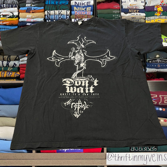 vintage jesus biker dont wait till its too late shirt