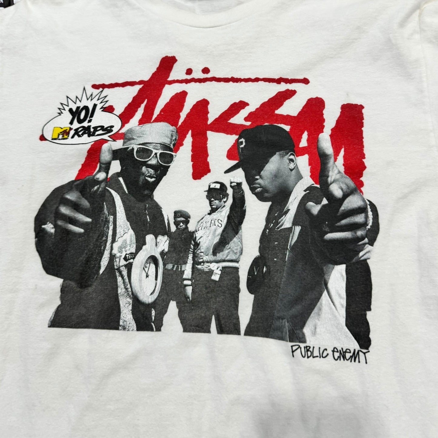 Stussy 2013 shirt MTV public enemy shirt