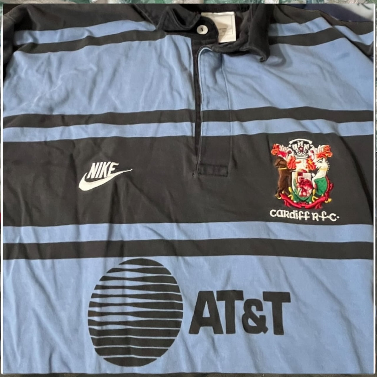 90s Nike premier soccer collar shirt