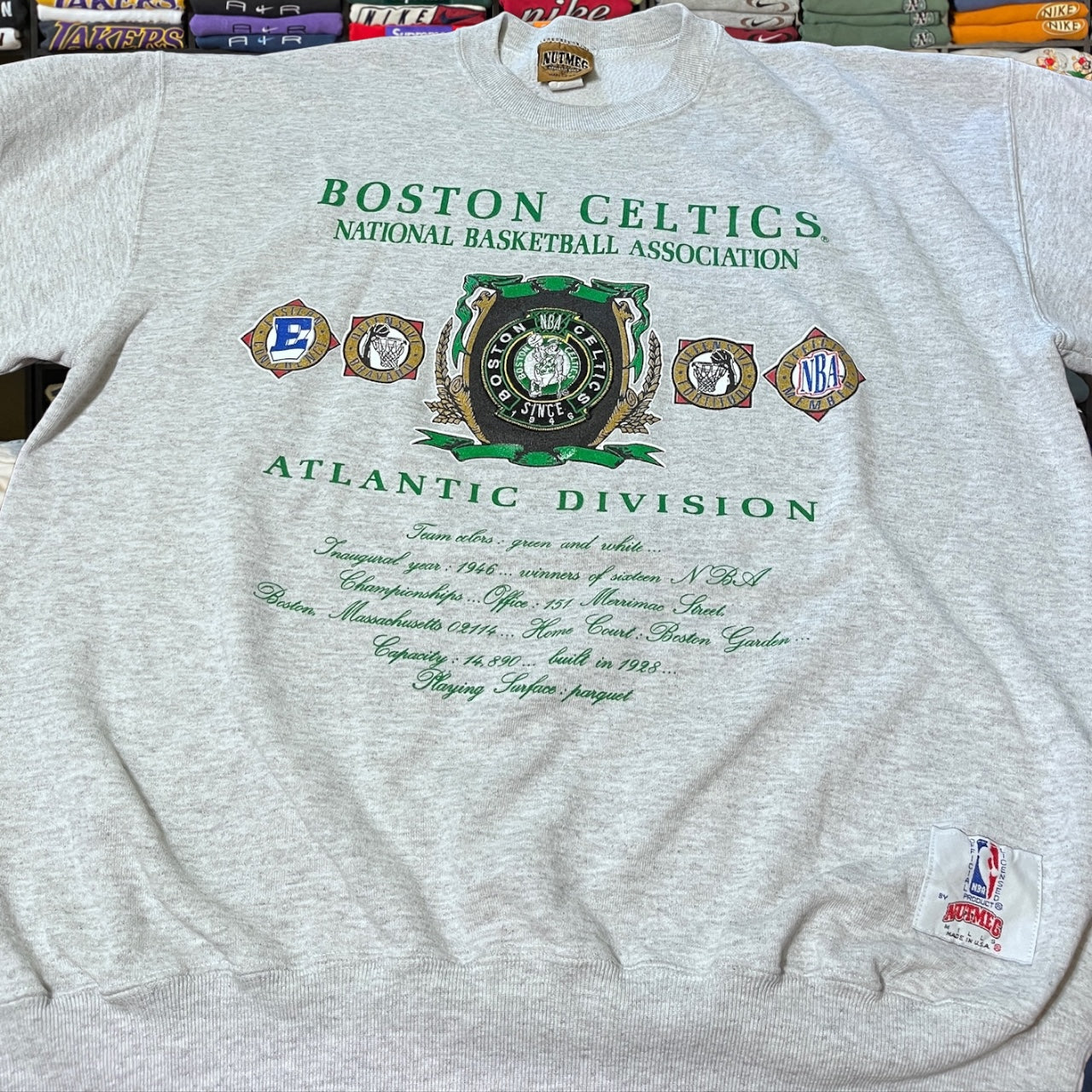 90s Boston Celtics nba basketball sweater
