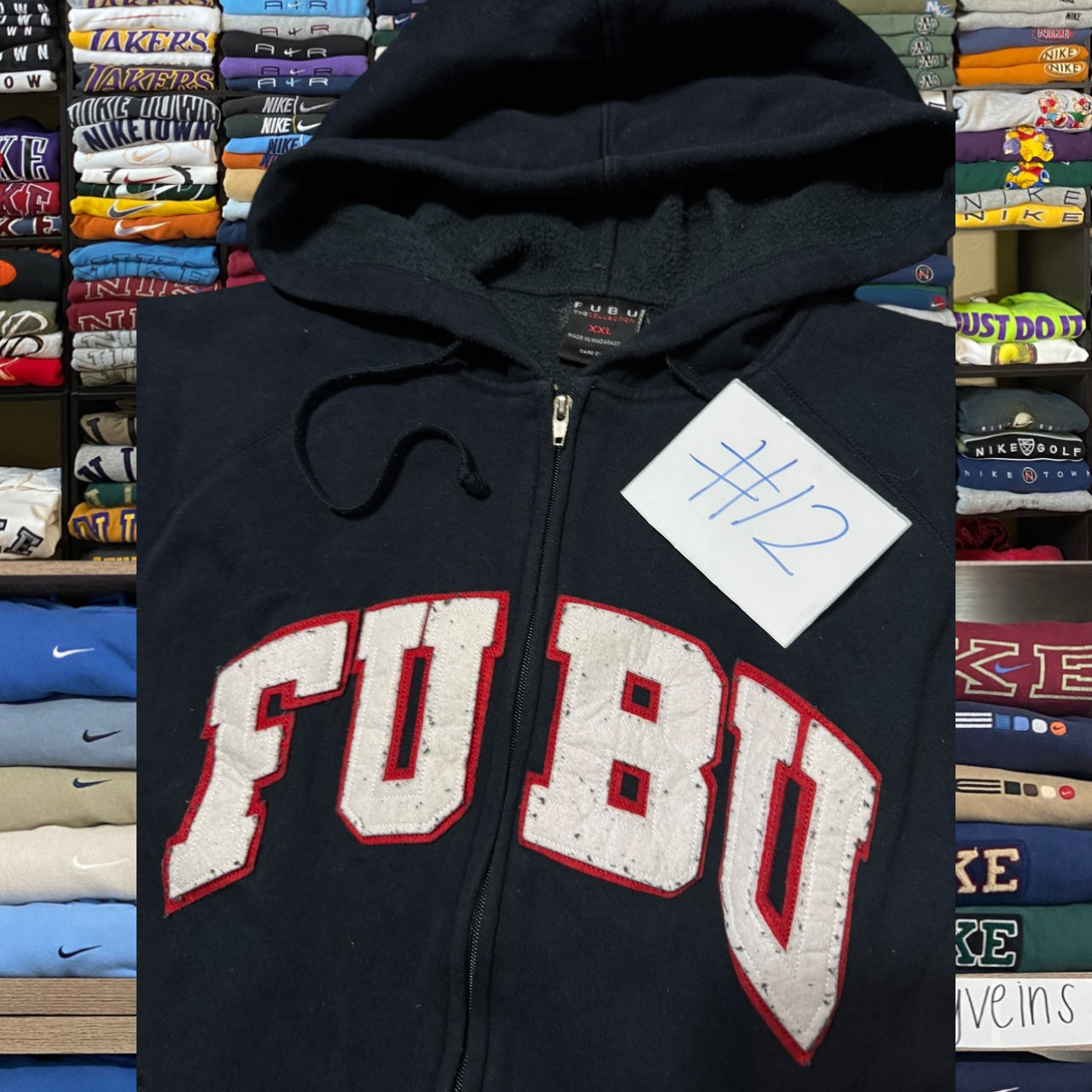 Y2K Fubu skater hoodie (xxlarge)