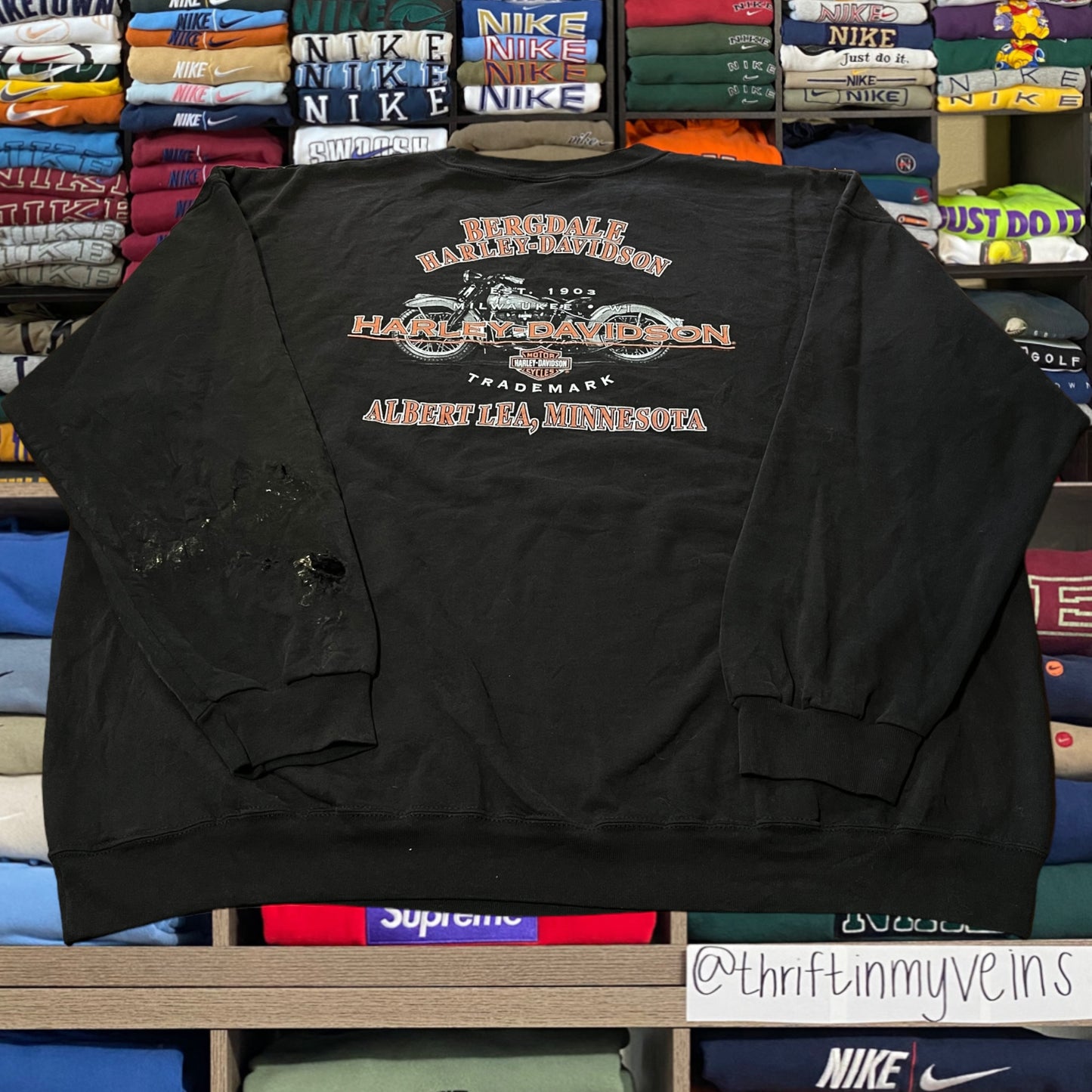 Y2K Harley Davidson biker motorcycle