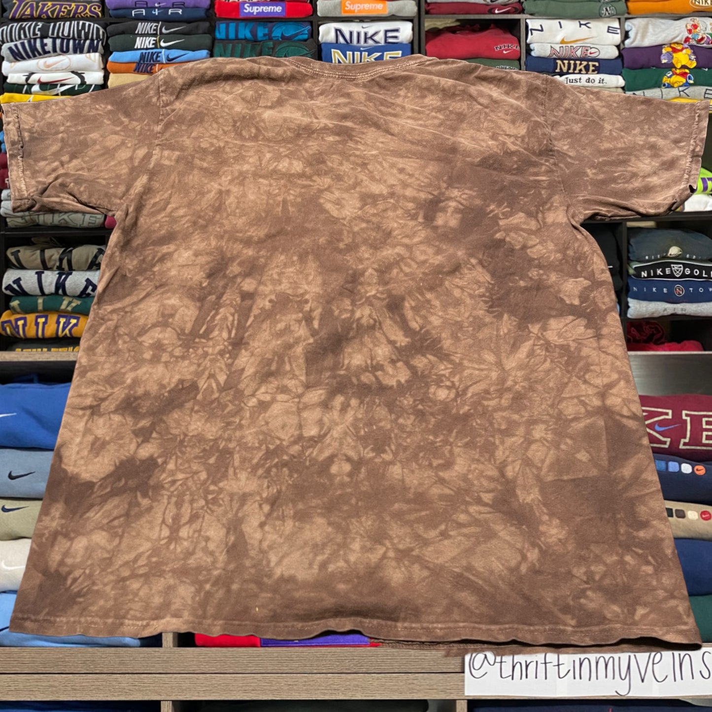 vintage the mountains dig all over print shirt