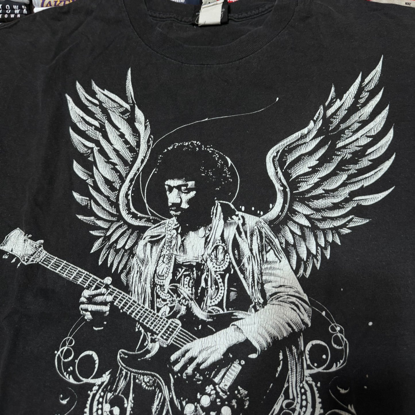 Y2K Jimi Hendrix music shirt