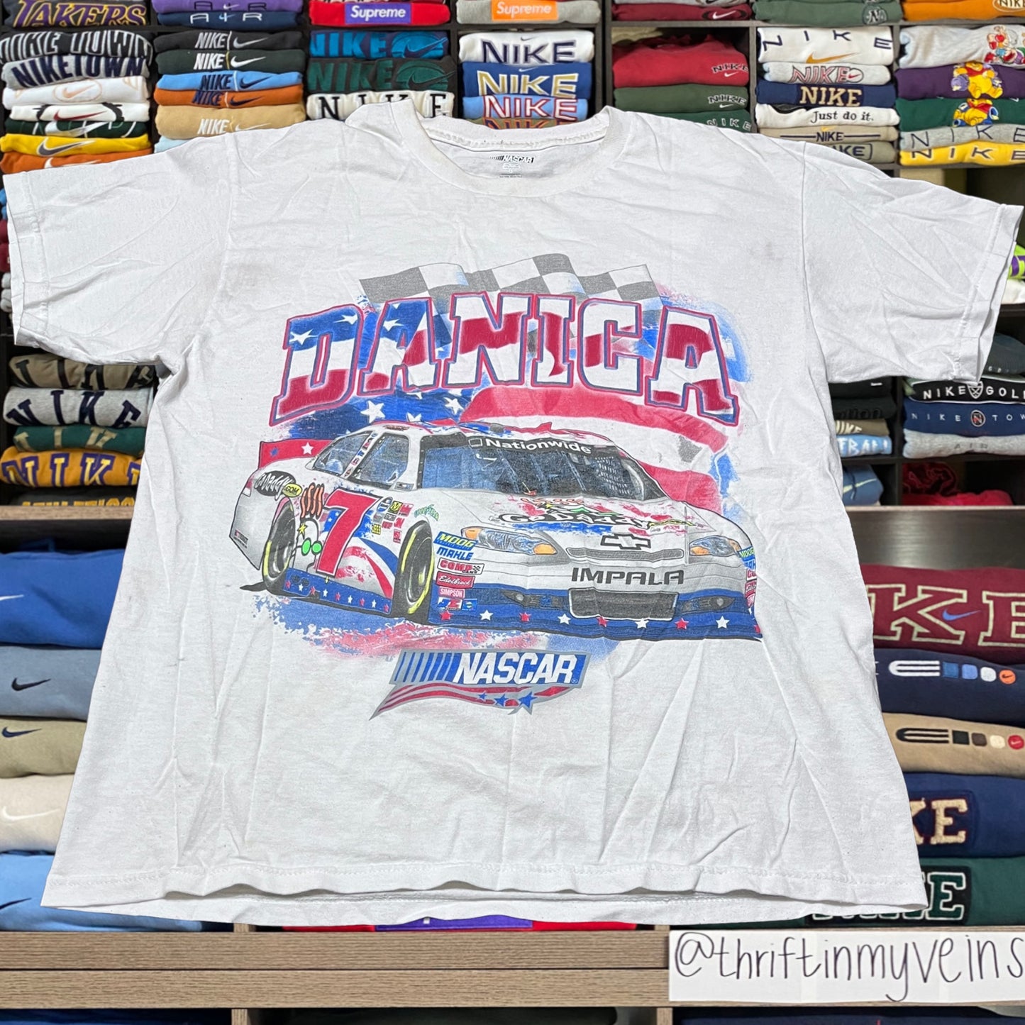 vintage nascar graphic shirt