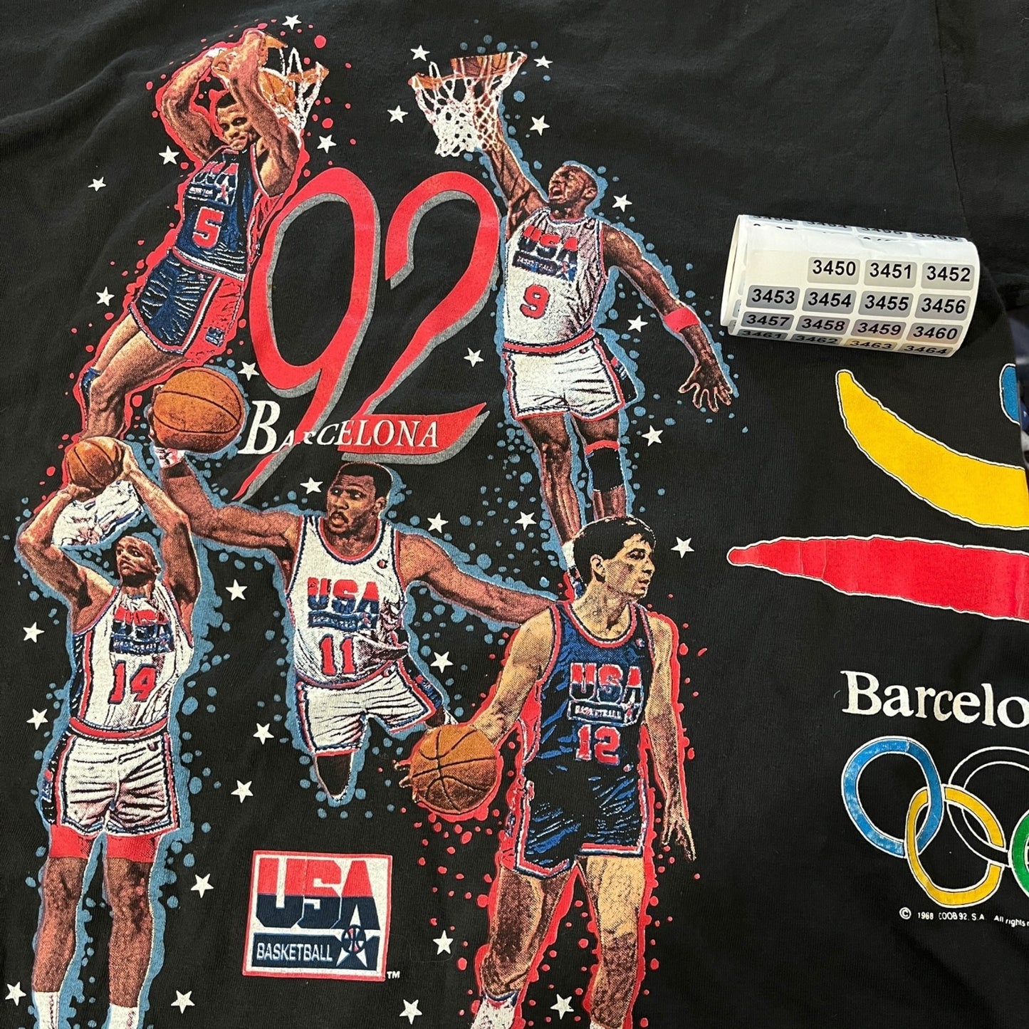 1992 dream team USA basketball shirt (large)