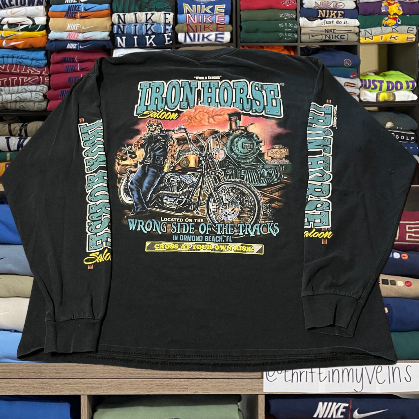 Y2K iron horse biker motorcycle