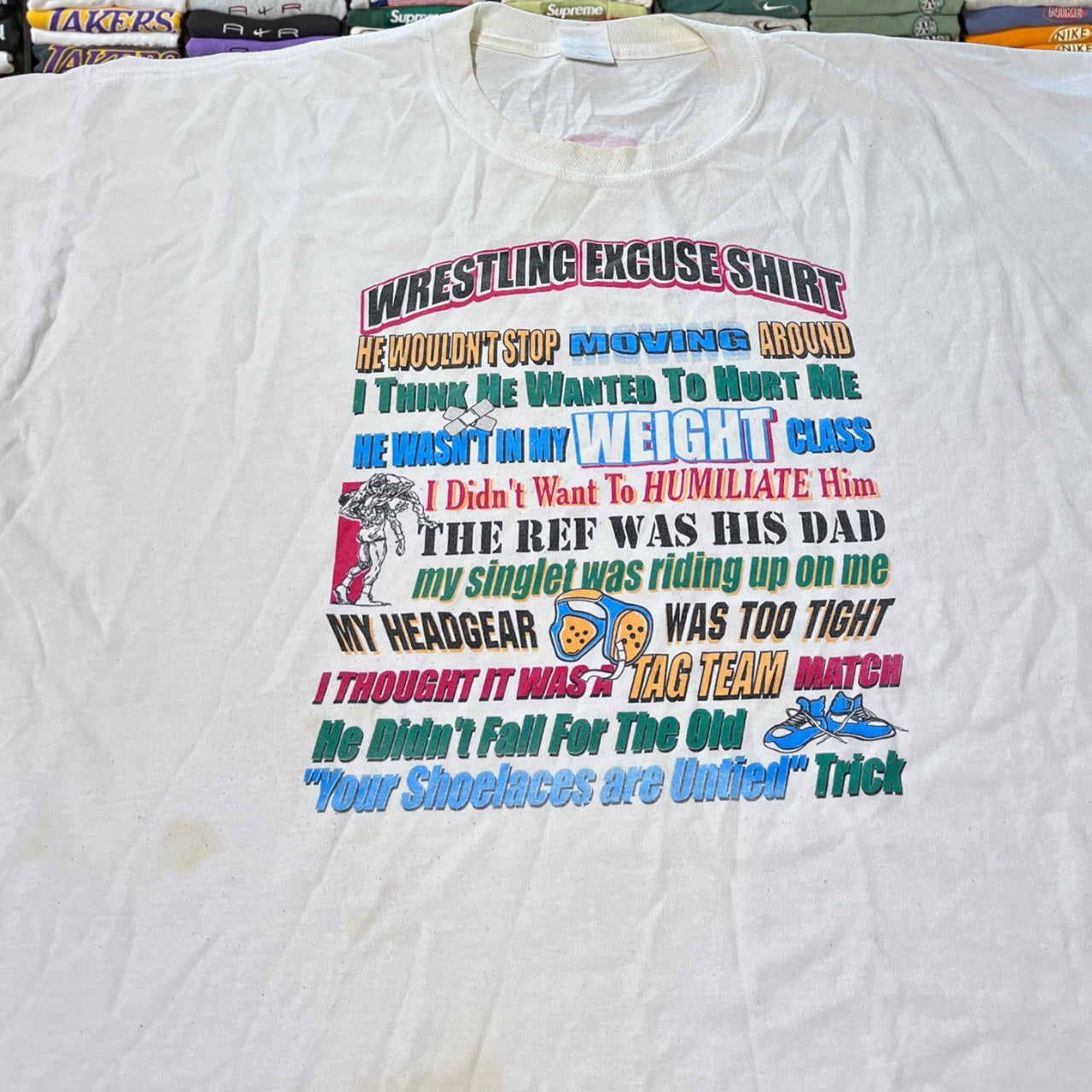 2002 wrestling no whining shirt ( xxlarge )