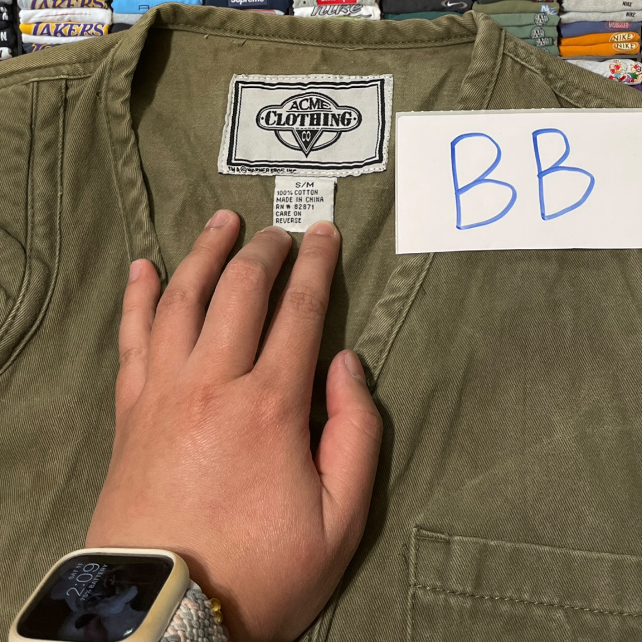 90s super rare Indiana jones looney tunes utility vest
