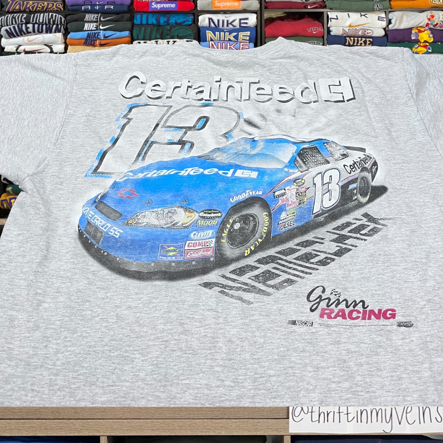 vintage 90s nascar graphic shirt